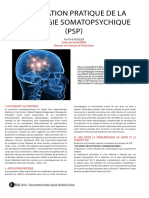 Application Pratique de La Pédagogie Somatopsychique (PSP) : Cadre de Santé MKDE Docteur en Sciences de L'education