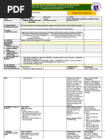 Daily Lesson Log: Don Carlos M. Mejias Memorial National High School