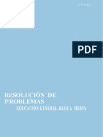 Resolución de Problemas: Educación General Básica Media