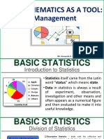 Data Management - Definitions and Concepts in Statistics