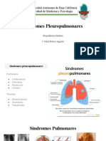 Presentación Sindromes Pleuropulmonares