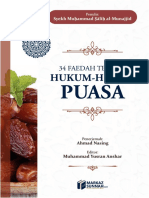 EBook - 34 Faedah Terkait Hukum Hukum Puasa