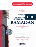 EBook - Fix - 26 FAEDAH DALAM MENGOPTIMALKAN KEBERADAAN RAMADAN