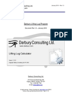 Darbury Lifting Lug Operating Document