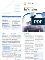Profesi Insinyur: Jadwal Penerimaan