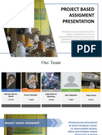 Project Based Assigment Presentation
