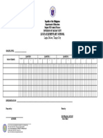 M and E Report On Numeracy