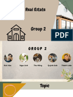 English For Real Estate: Group 2