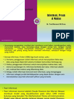 Pertemuan 4 (Informasi, Pesan & Makna)