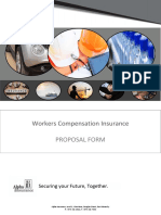 Alpha Insurance LTD - Workers Compensation Proposal Tonawi Contractors Limited