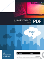 Junior Web Programming: Cipta Kerja Mandiri