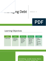 Module4 - Managing Debt