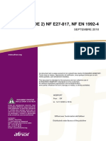 (EUROCODE 2) NF E27-817, NF EN 1992-4: Septembre 2018