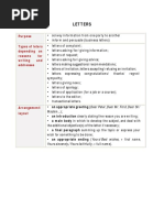 Letter Writing For CSEC | PDF | Information | Inquiry