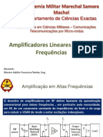 Amplificadores de Micro-ondas