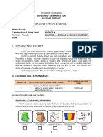 Science 4 - Las 1