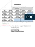 Jadual Pelaksanaan Ujian Ukm 1