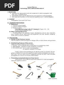 Cot 1 Lesson Plan