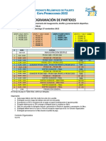 Programación de Partidos