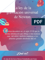 Laleydela Gravitación Universal de Newton