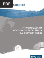Caderno FNQ Introdução ao Modelo Excelência da Gestão
