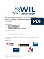 Expanding Work Integrated Learning (WIL) Possibilities: Enhancing Student Employability Through Innovative WIL Models