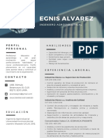 Egnis Alvarez: Perfil Personal