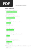 Unitt Test 3 Grade 7 Semester 2