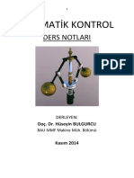 Silo - Tips Otomatk Kontrol Ders Notlari Derleyen Do DR Hseyin Bulgurcu Kasm Bau MMF Makine MH BLM