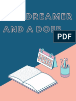 Be a Dreamer and Doer - Short Motivational Article