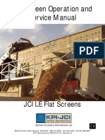 JCI Screen Operation and Service Manual: JCI LE Flat Screens