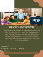 Seven Sundays: Filipino 8 Pauleen Gracielle C. Dizon 8 - SSC A