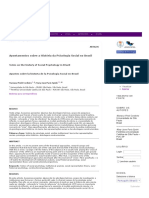 Apontamentos Sobre A História Da Psicologia Social No Brasil - Cordeiro - Estudos e Pesquisas em Psicologia