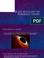 Black Holes and The Wormhole Theory: Nikoloz Turiashvili
