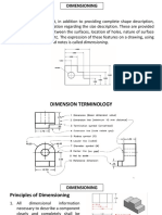 Dimensioning principles and methods