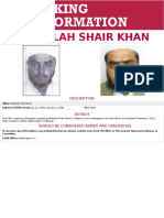 Abdullah Shair Khan: Description