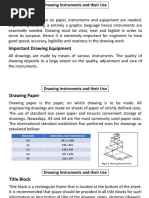 Lesson 2 Drawing Instruments and Their Use