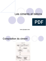 Les Ciments Et Béton: Composition Du Ciment