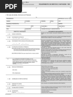 Formulário de Requerimentos Diversos RD | PDF