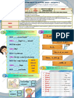 Ficha de Diagnostica de 1ro