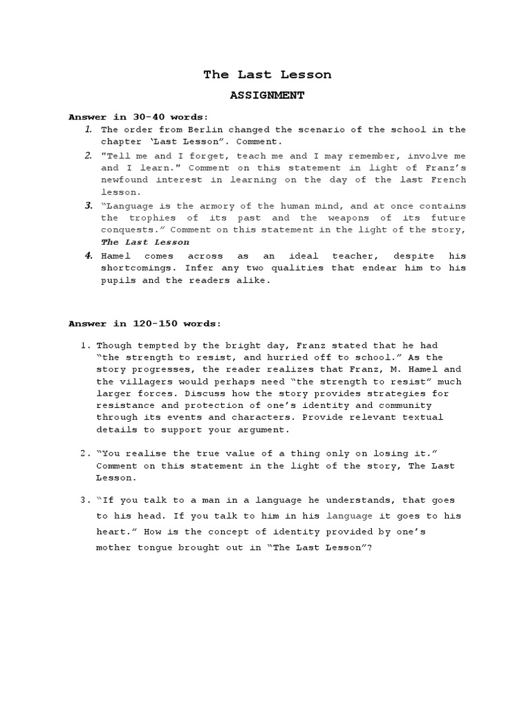 the-last-lesson-answer-in-30-40-words-pdf