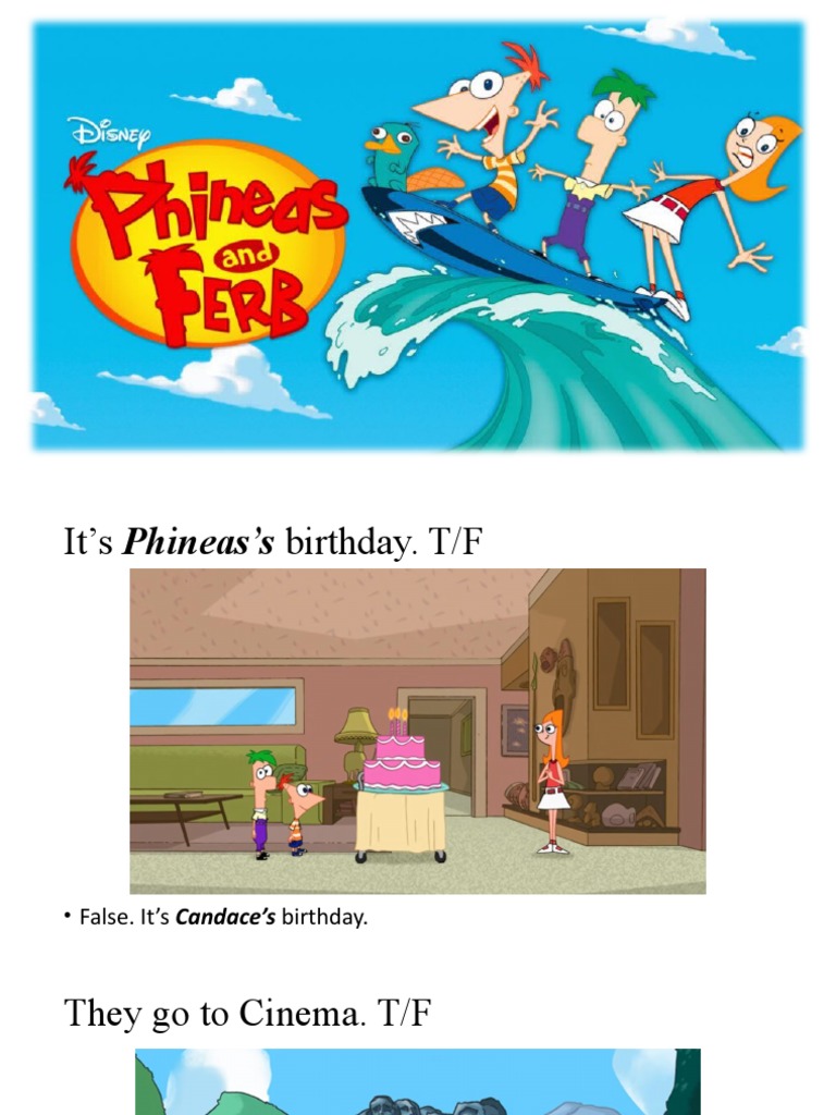 Phineas and Ferb - Second Episode | PDF
