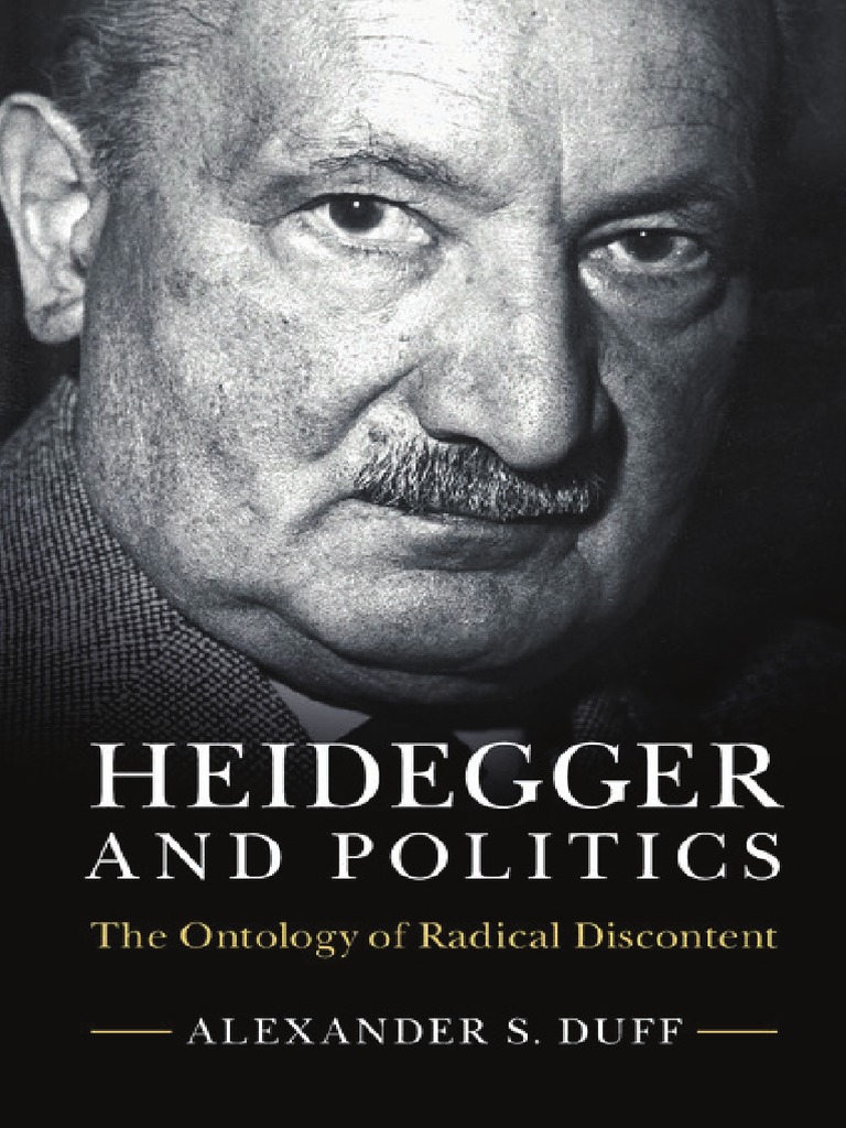 DUFF-Heidegger and Politics | Download Free PDF | Martin Heidegger ...