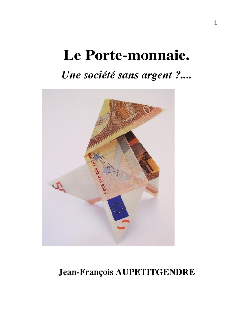 Le Porte-Monnaie A4 Corrigé | PDF | Argent | Chômage