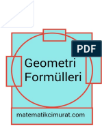 Geometri Formülleri