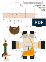 Origami Legion Etrangere Pionnier