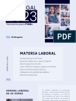 Guía legal 2023: Puntos clave de la materia laboral para PYMEs