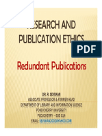 Research and Publication Ethics