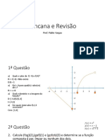 Gincana e Revisão: Prof. Pablo Vargas