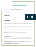 Simple Business Contract Agreement-WPS Office